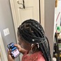 Adult Loc retwist and style