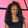 Closure quick weave