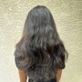 Shampoo~ Blowdry~ Braid Down