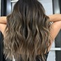 Full Balayage w/shadow root and toner