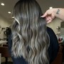 Full Balayage w/shadow root and toner