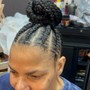 Cornrows natural hair