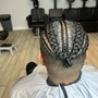 MEN Basic Scalp Braids