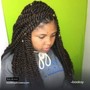 Knotless braids