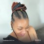 Knotless braids