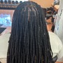 Six feed in braids