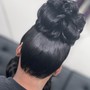 QUICKWEAVE PONYTAIL WITH FRONTALS