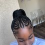 Braids Touch Up First 3  Row