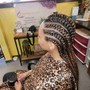 Feed in Braids  5 to 6