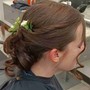 Updo (ponytails and halfup and down)