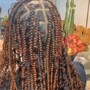 Small Boho Goddess Braids