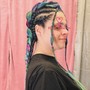 Two Feed-in Braids