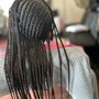 Large Knotless Box Braids