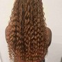 Small Box Braids waist length