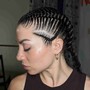 6-8 Basic Cornrows For Wigs