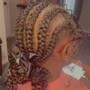 Kid's Braids Natural style (no weave)