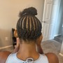 Small Knotless Braids