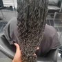 Human Boho knotless braids