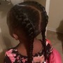 Kid  Braided Ponytail