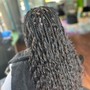 Medium feed in Braids