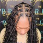 Large Boho Knotless Braids