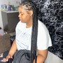 Cornrows - feedins  any size , extra length $10