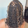 french curls braids