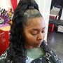 Eyebrow Trim, Deep Conditioning Treatment, Scalp Treatment, Relaxer, Shampoo and Style, Silk Wrap, Women's Trim