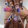 French nail art