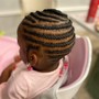 Kid's Natural Cornrows