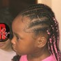 Kids box Braids | Knotless smedium