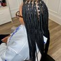 Small Knotless Braids