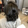 Root Touch up with Silk Press