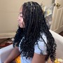 Goddess Braids / Boho knotless braids