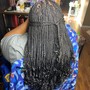 Medium box braids