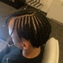 Micro braids braided all the way down