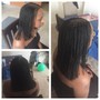 Small boho knotless perimeter with sew in