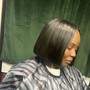 Scalp treatment W/blow out