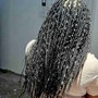 Fulani Braids waist length