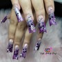 Acrylic Nails Full Set (XS-M)