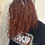 Goddess knotless Braids