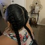 2 feed in Braids