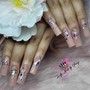 Acrylic Nails Full Set (XS-M)