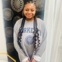 Kid's Knotless Box Braids- Small (Hair Not Included)