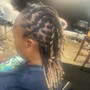 Cornrows ( no hair added )