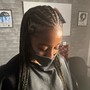 Kid's Knotless Box Braids- Small (Hair Not Included)