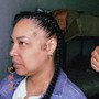 2 Feed-IN Braids ANY LENGTH (Hair Provided)