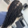 Bohemian "Boho" add on (knotless braids)