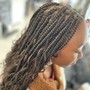 Bohemian "Boho" add on (knotless braids)