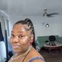 Medium Knotless Braids